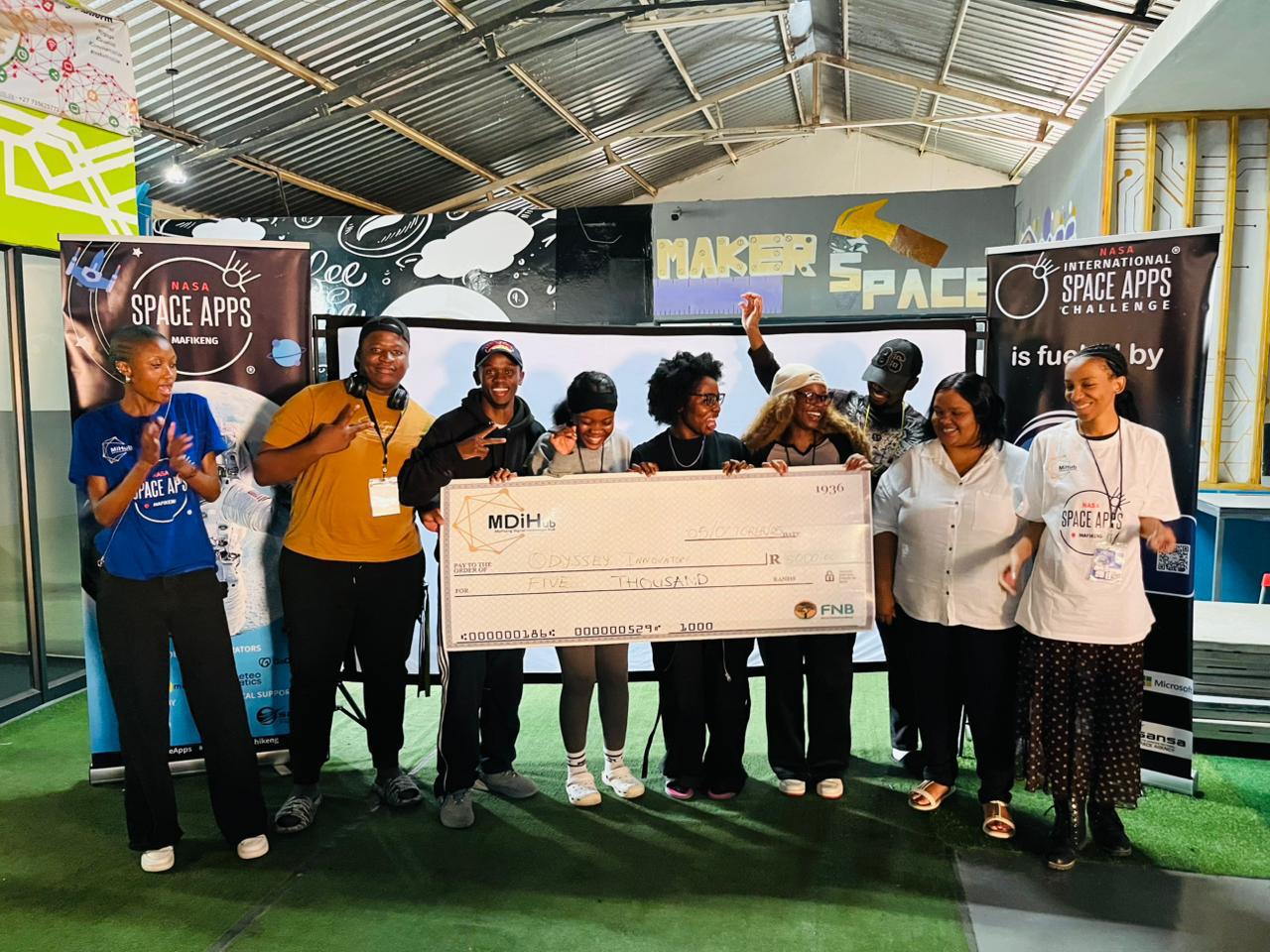 NASA Space Apps Mafikeng hackathon event